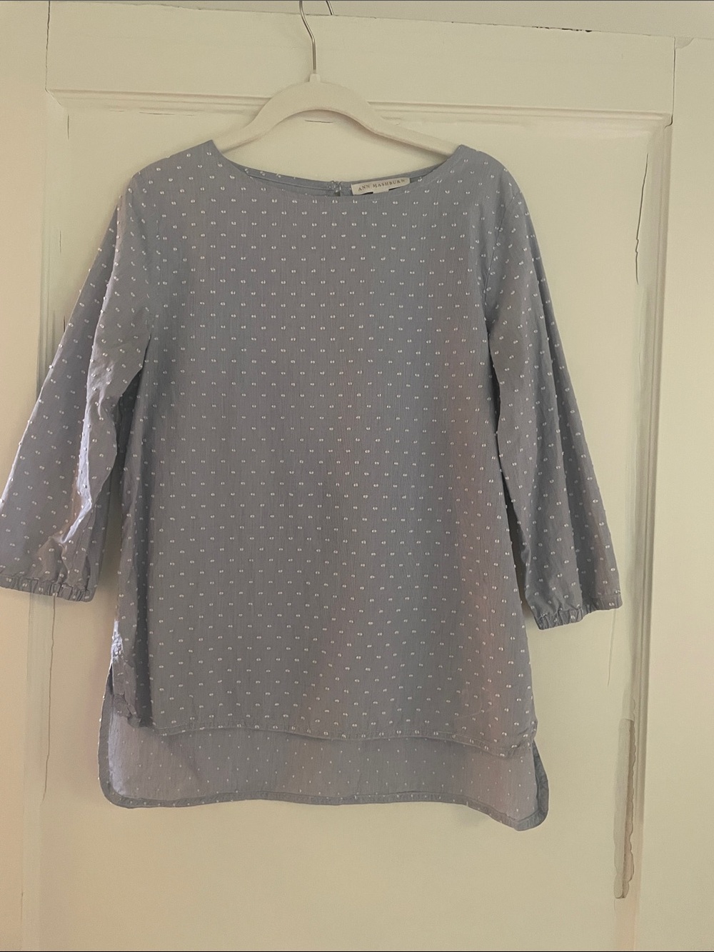 Ann Mashburn Blue Tunic